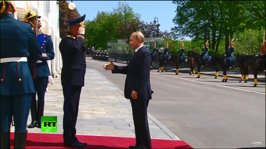 Toàn cảnh lễ nhậm chức tổng thống Nga lần 4 của ông Putin